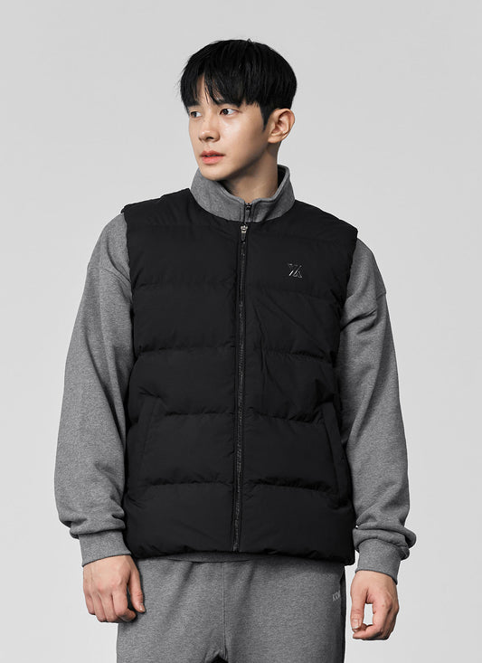 Goose Down Round Neck Vest