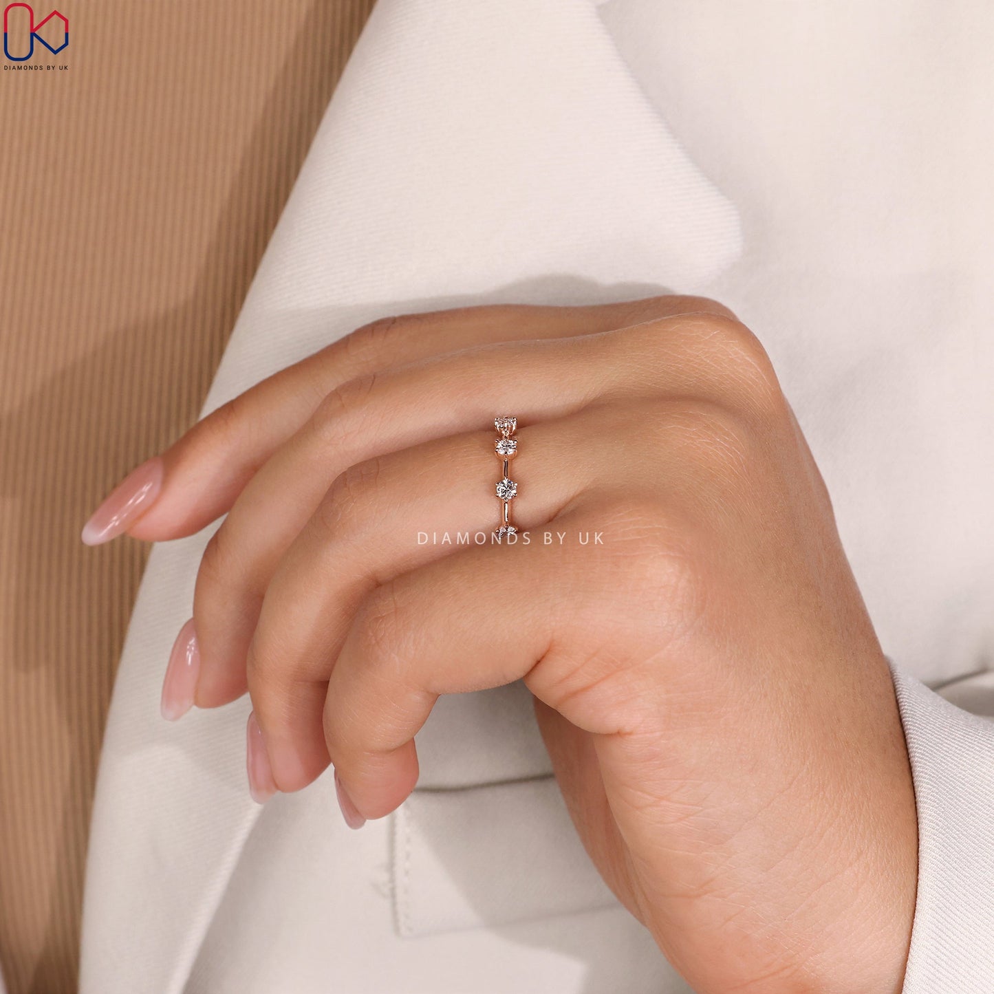 Round Eternity Diamond Band