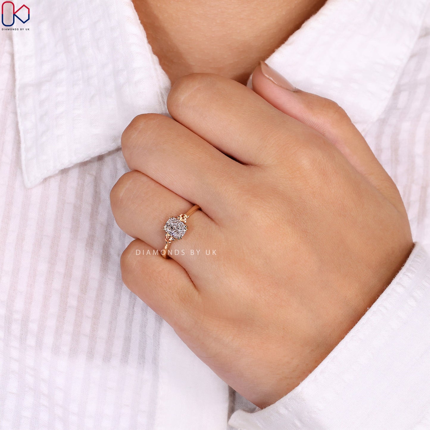 Cushion Cut Engagement Ring