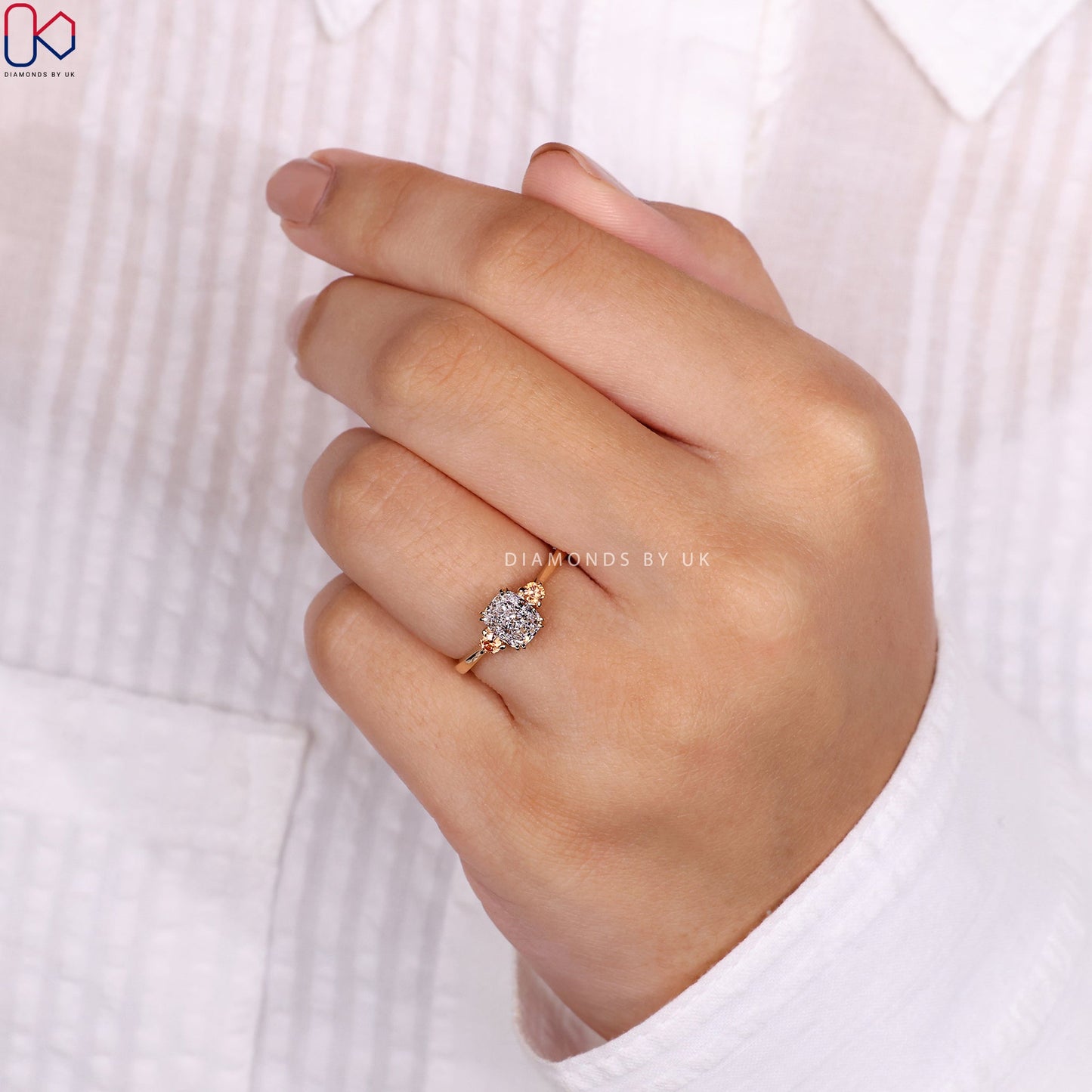 Cushion Cut Engagement Ring