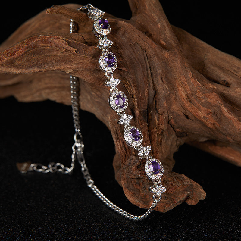 Vintage Amethyst Bracelet