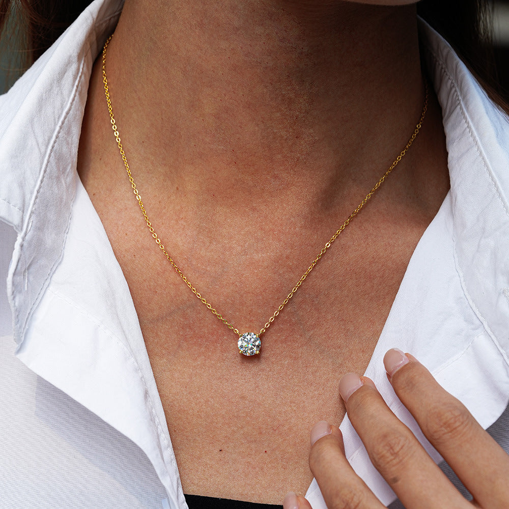 Classic Moissanite Necklace