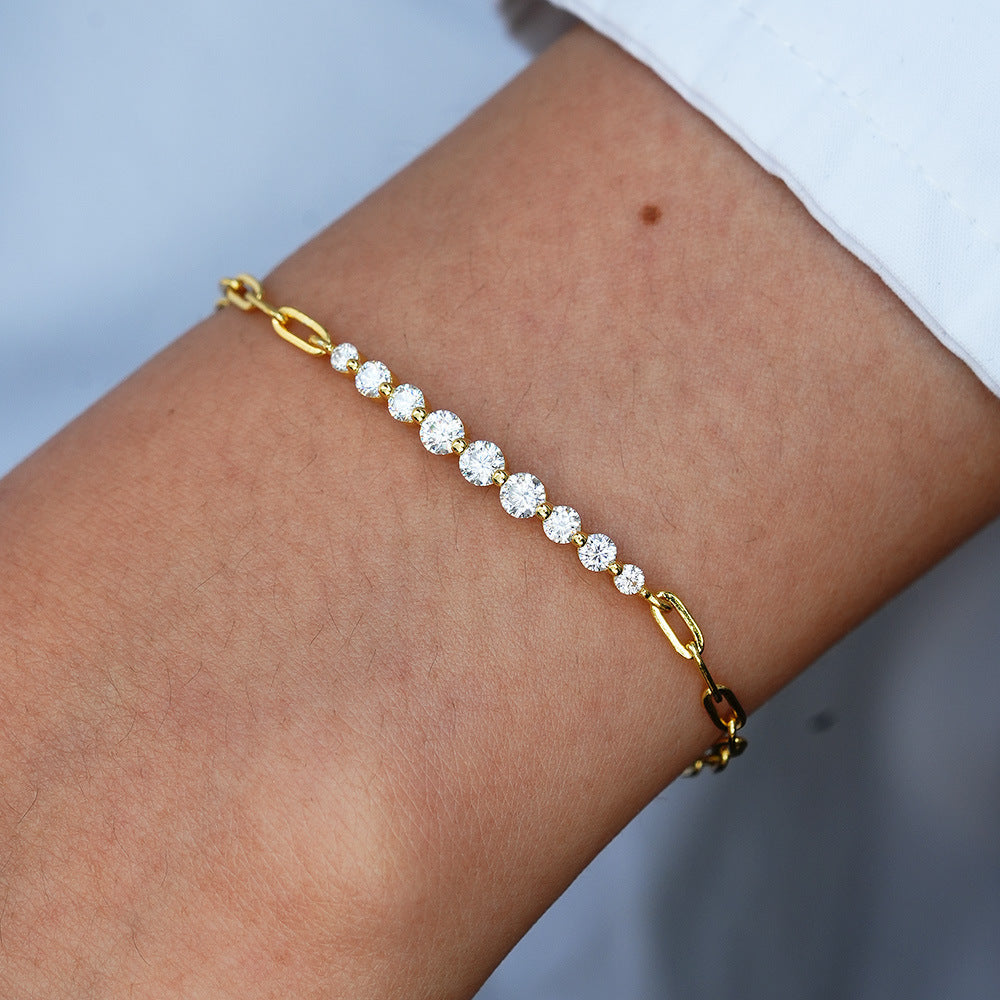 Moissanite Tennis Bracelet