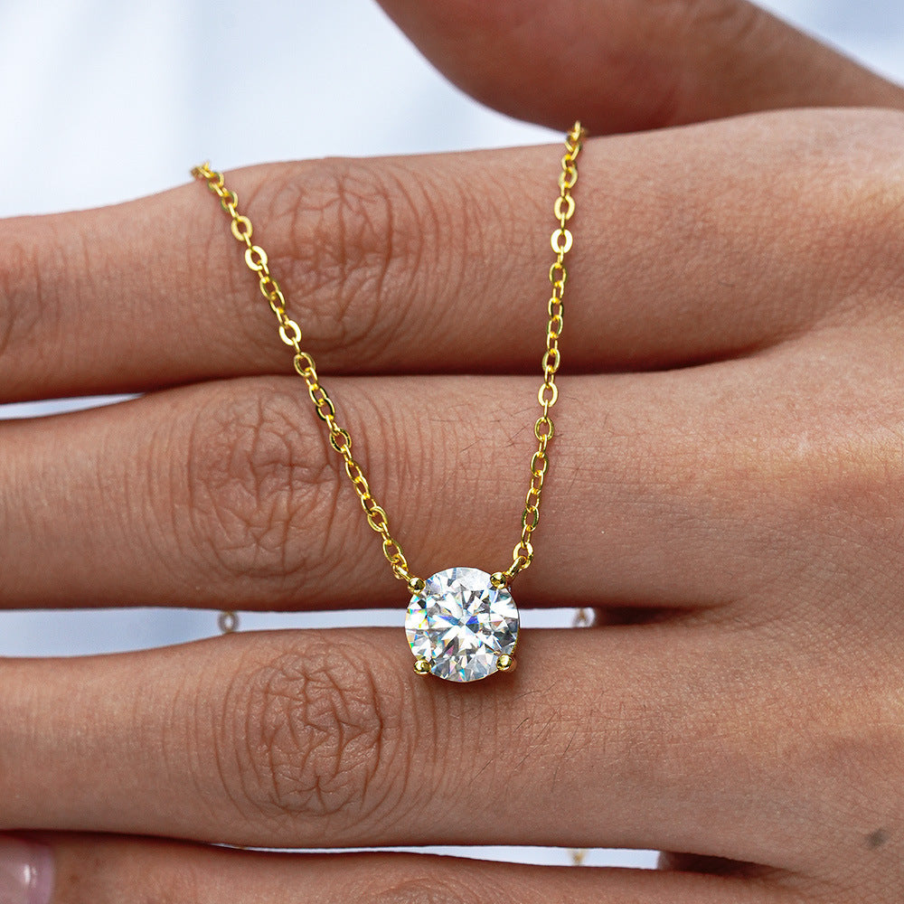 Classic Moissanite Necklace