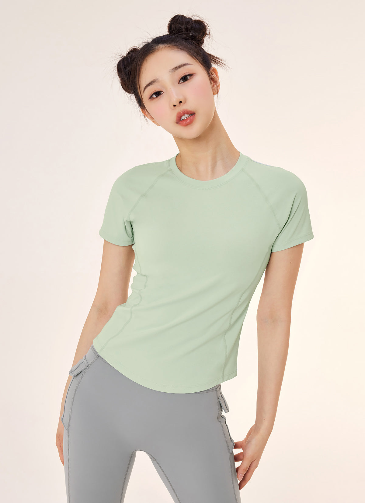 [1+1] Daily Feather Slim Fit Short Sleeve