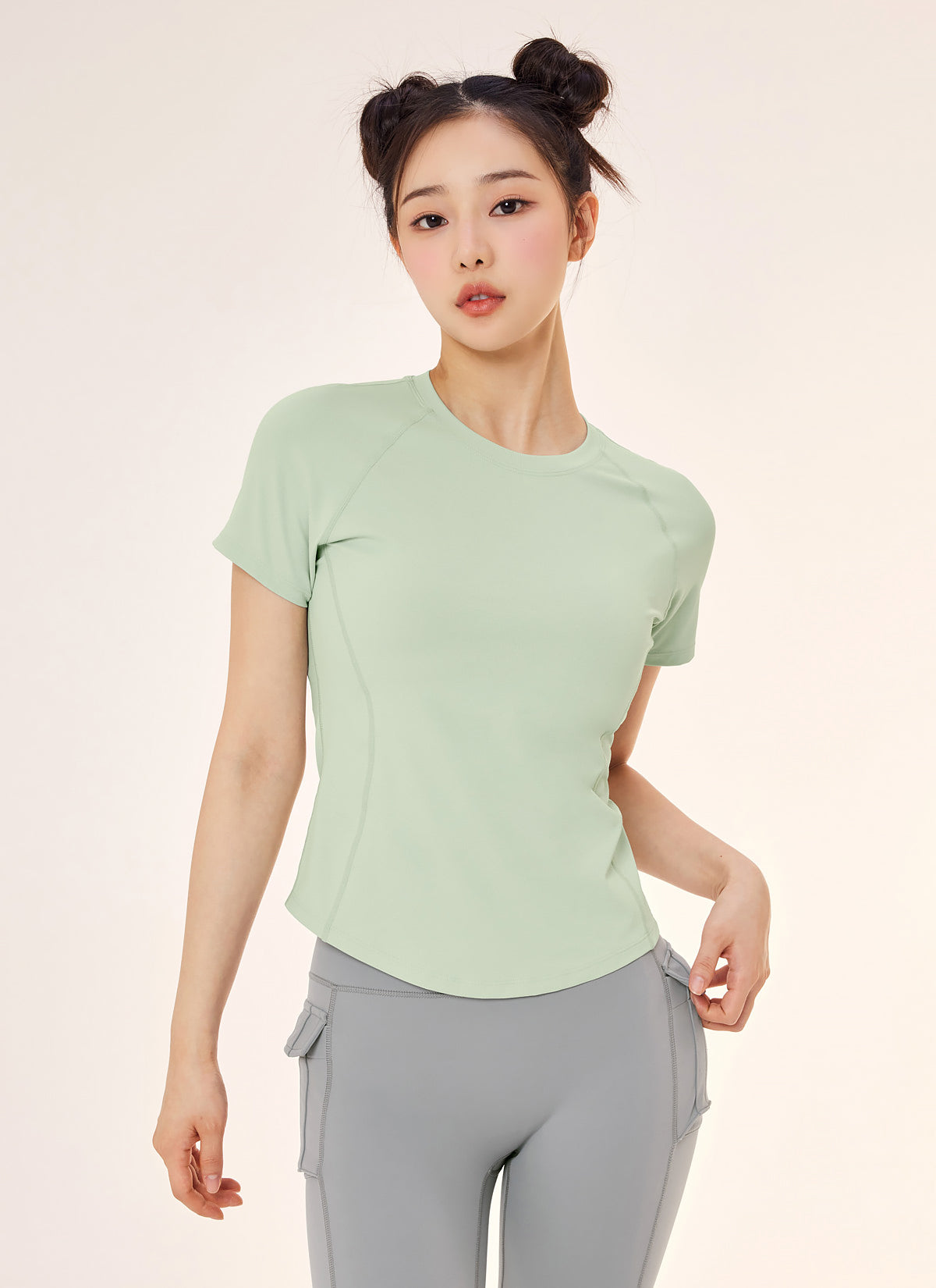 [1+1] Daily Feather Slim Fit Short Sleeve