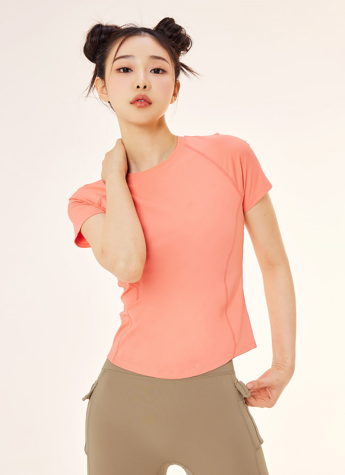 [1+1] Daily Feather Slim Fit Short Sleeve