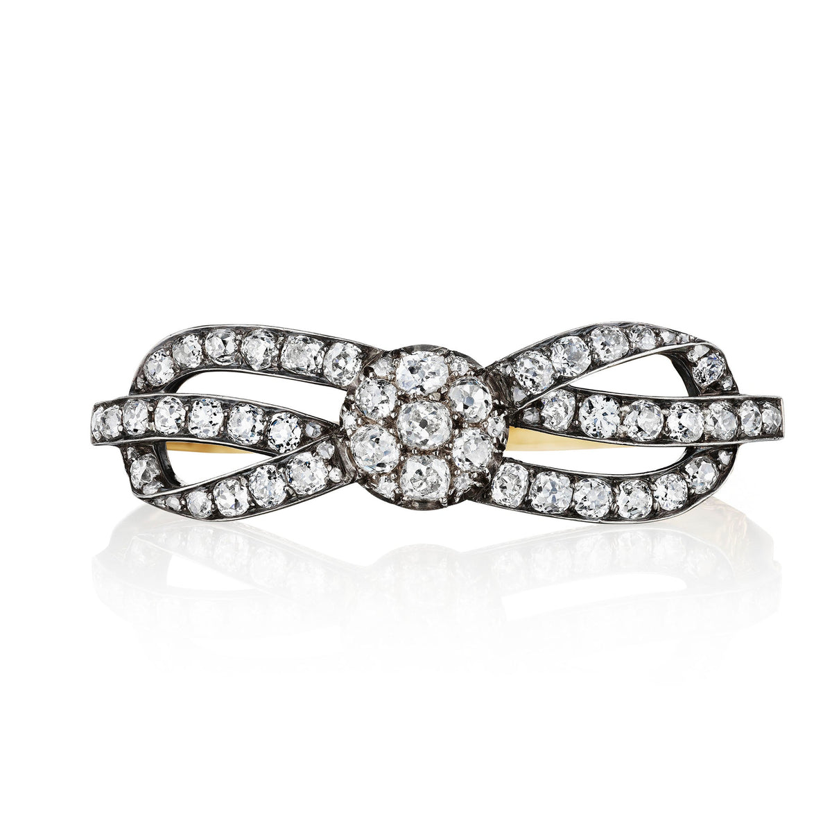 Antique Diamond Bangle Bracelet