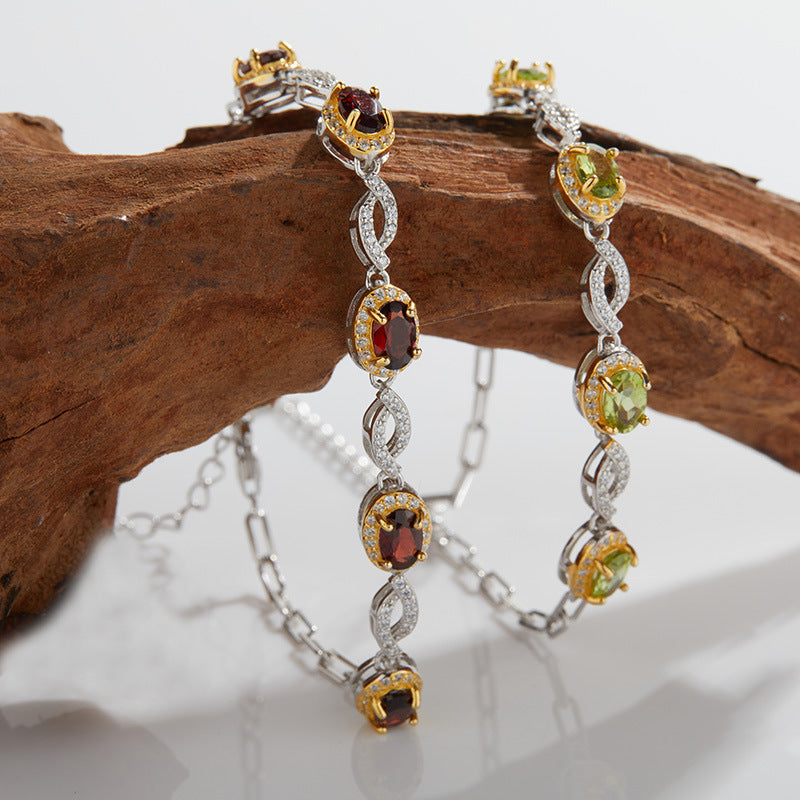 Vintage Garnet Bracelet