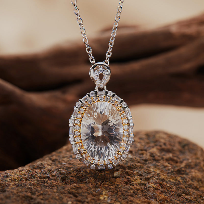 Clear Quartz Necklace