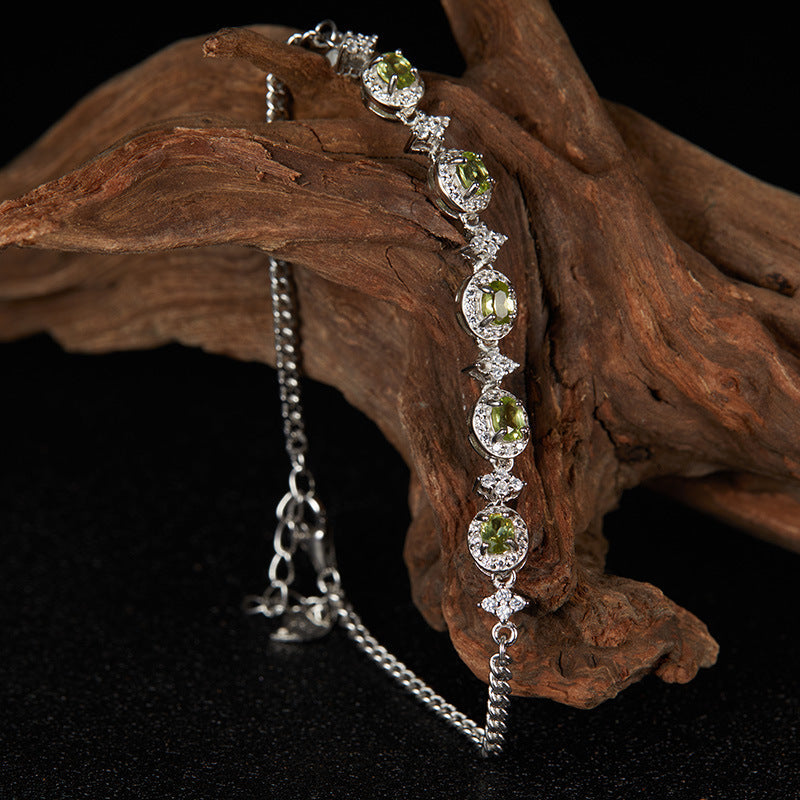 Vintage Peridot Bracelet