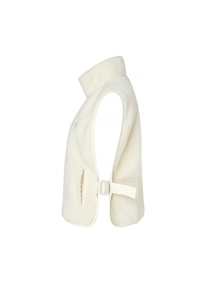 Side Buckle Fleece Vest