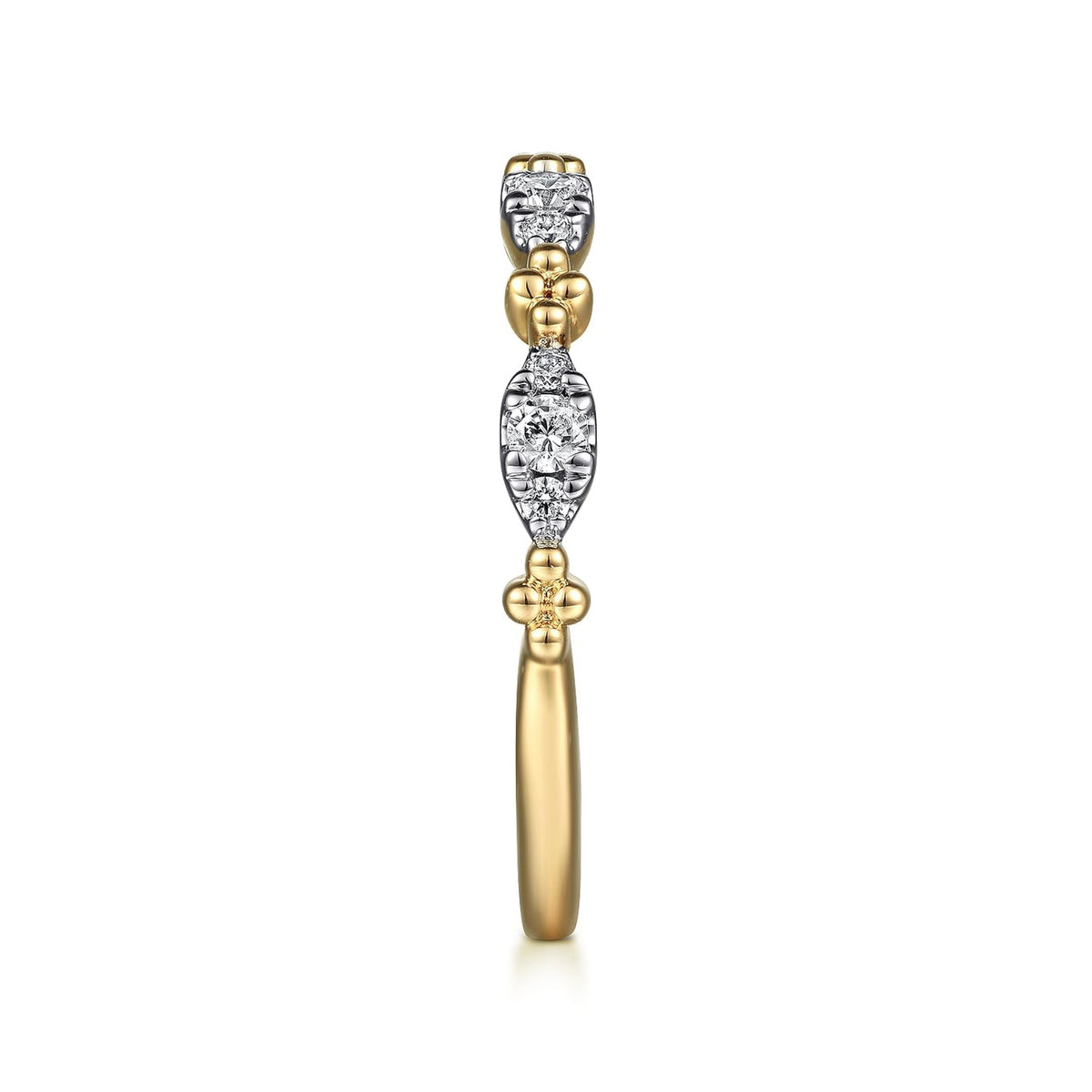 Bujukan Diamond Stackable Ring