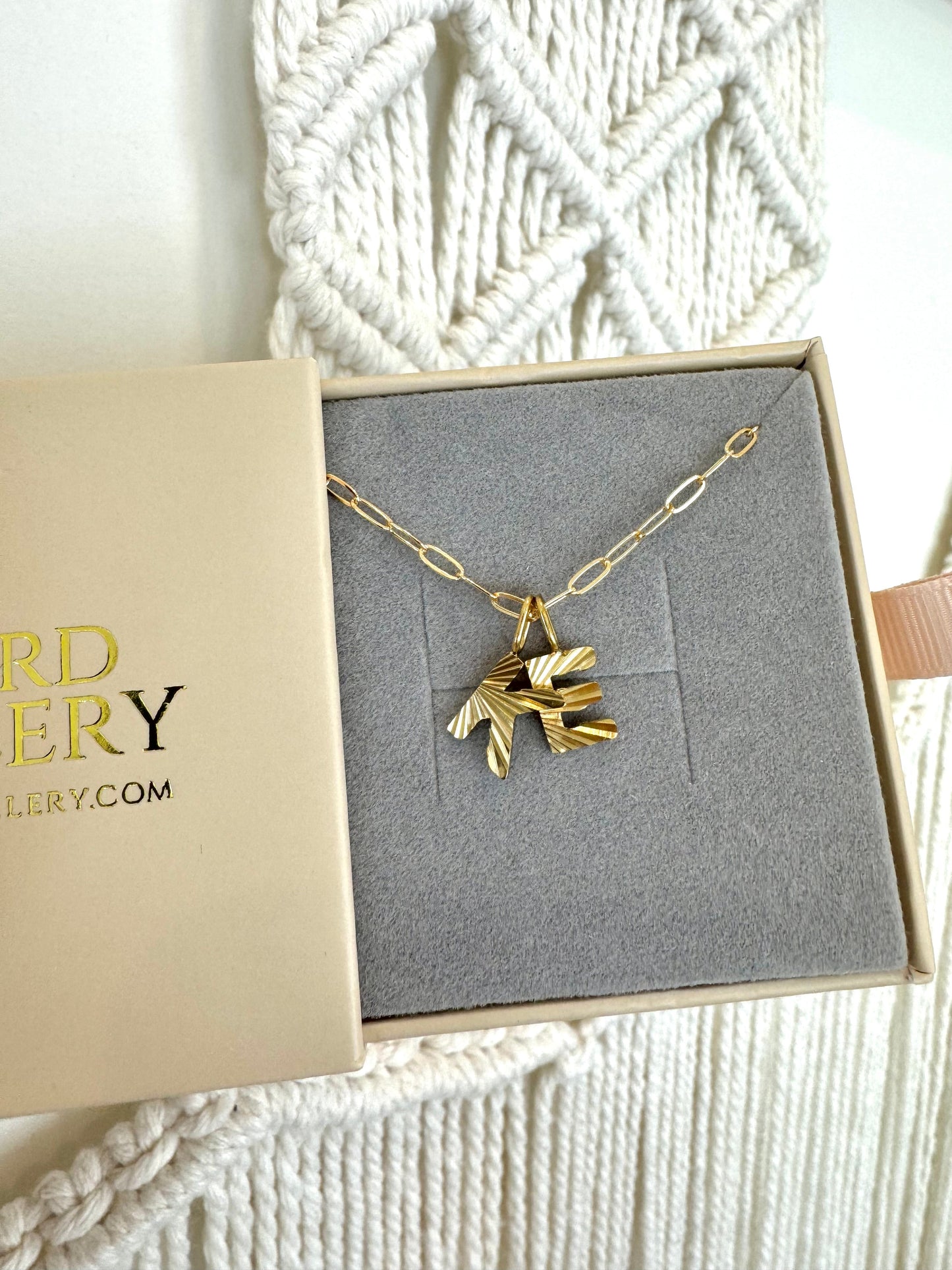 Gold Filled Shiny Reflective Etched Letter Charm Necklace - Initial Pendants - Custom Birthday Gift Jewelry