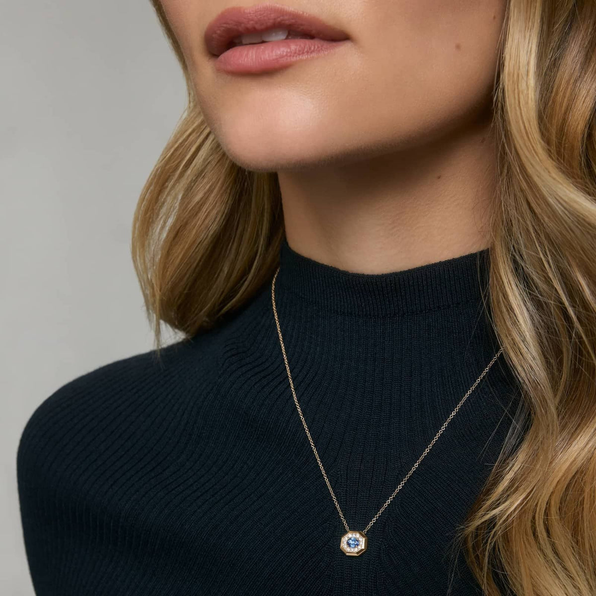 Blue Sapphire Necklace