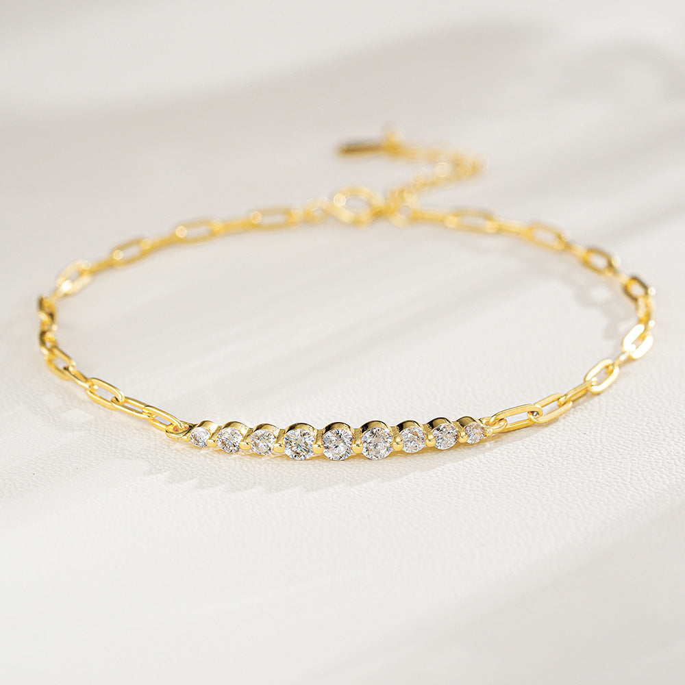 Moissanite Tennis Bracelet