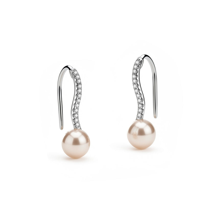 Pearl Hook Earrings