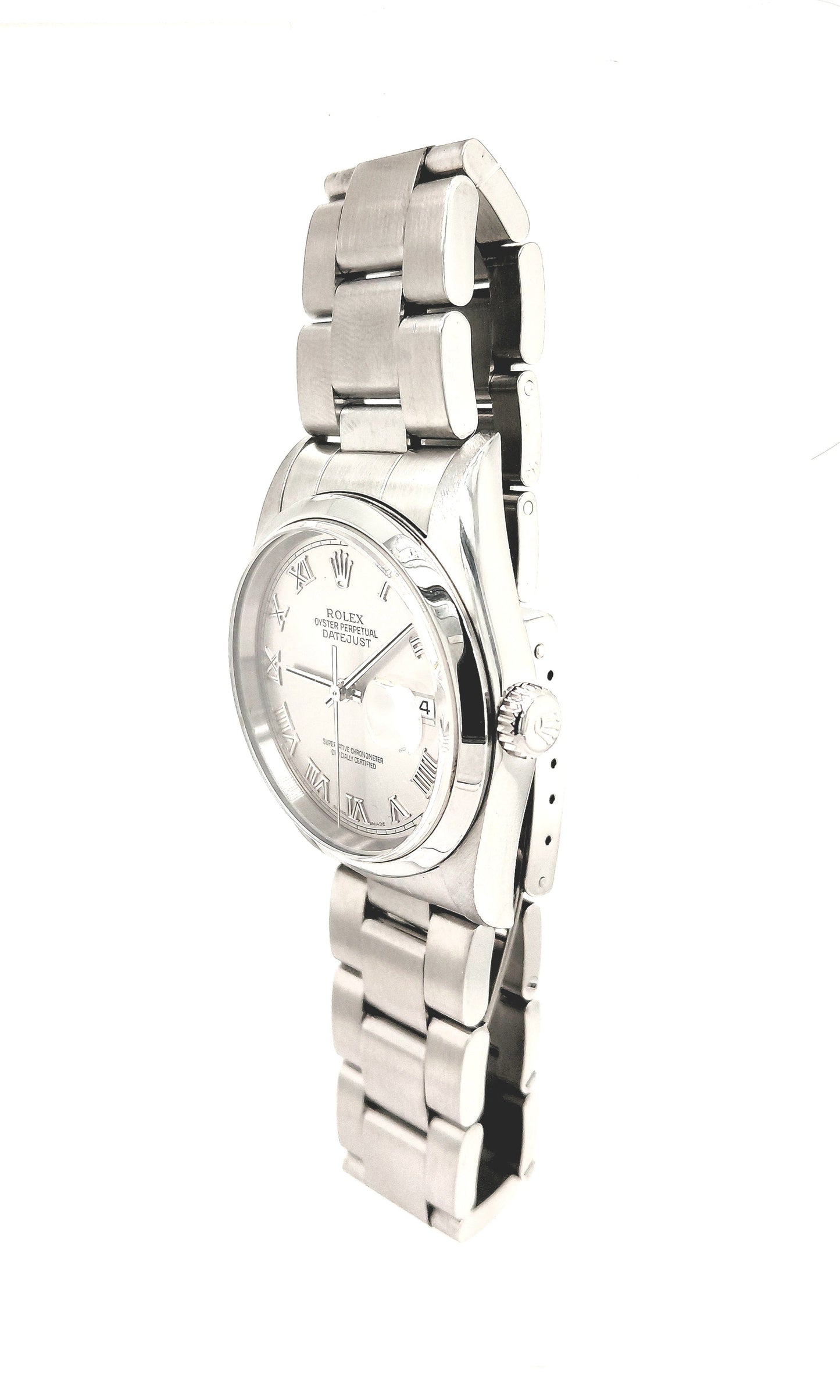 Gent's Stainless Steel Pre-owned Rolex Datejust Oyster Perpetual