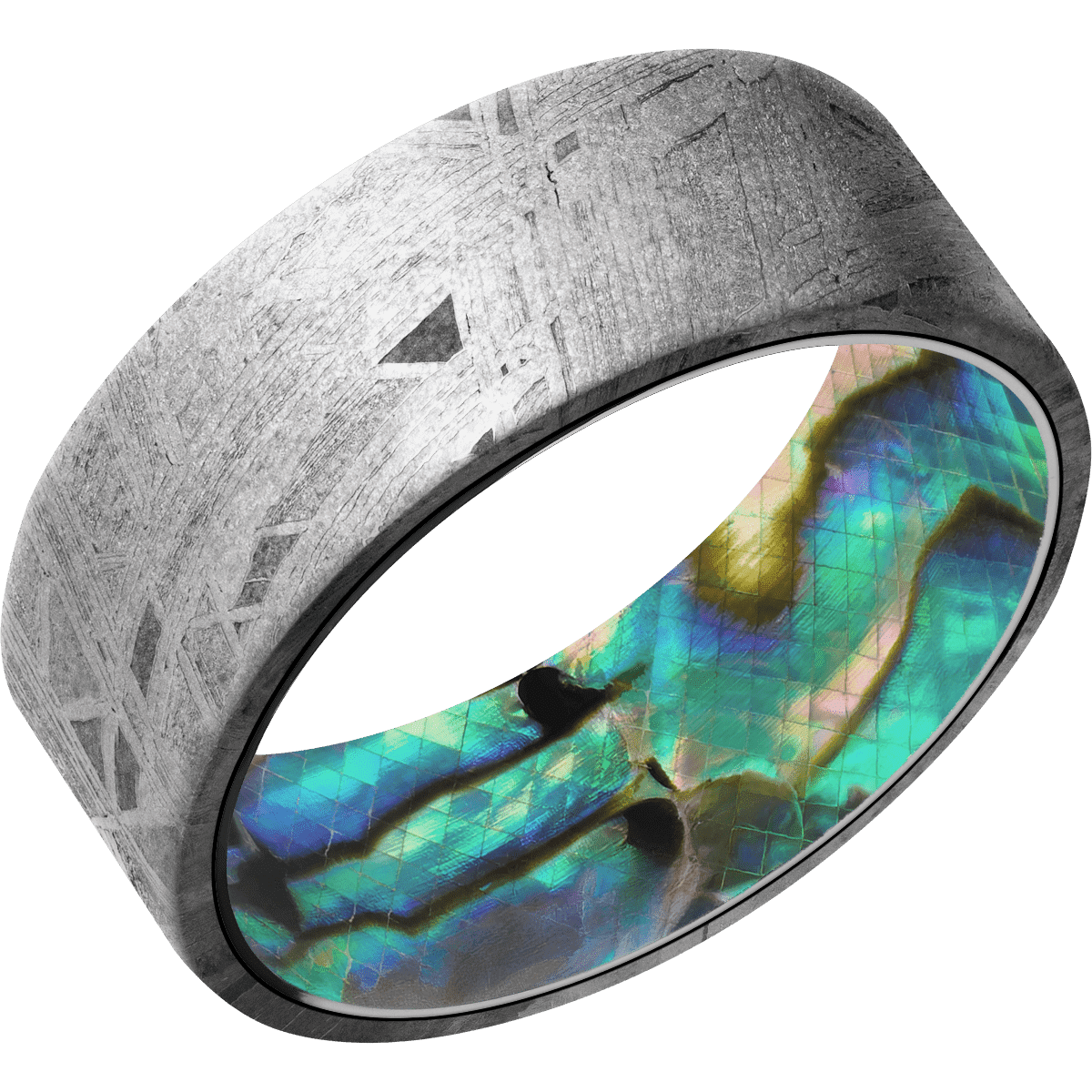 Meteorite + None Finish + Abalone