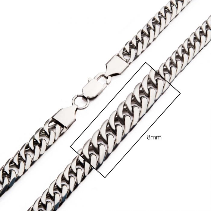 Stainless Steel Dome Curb Chain