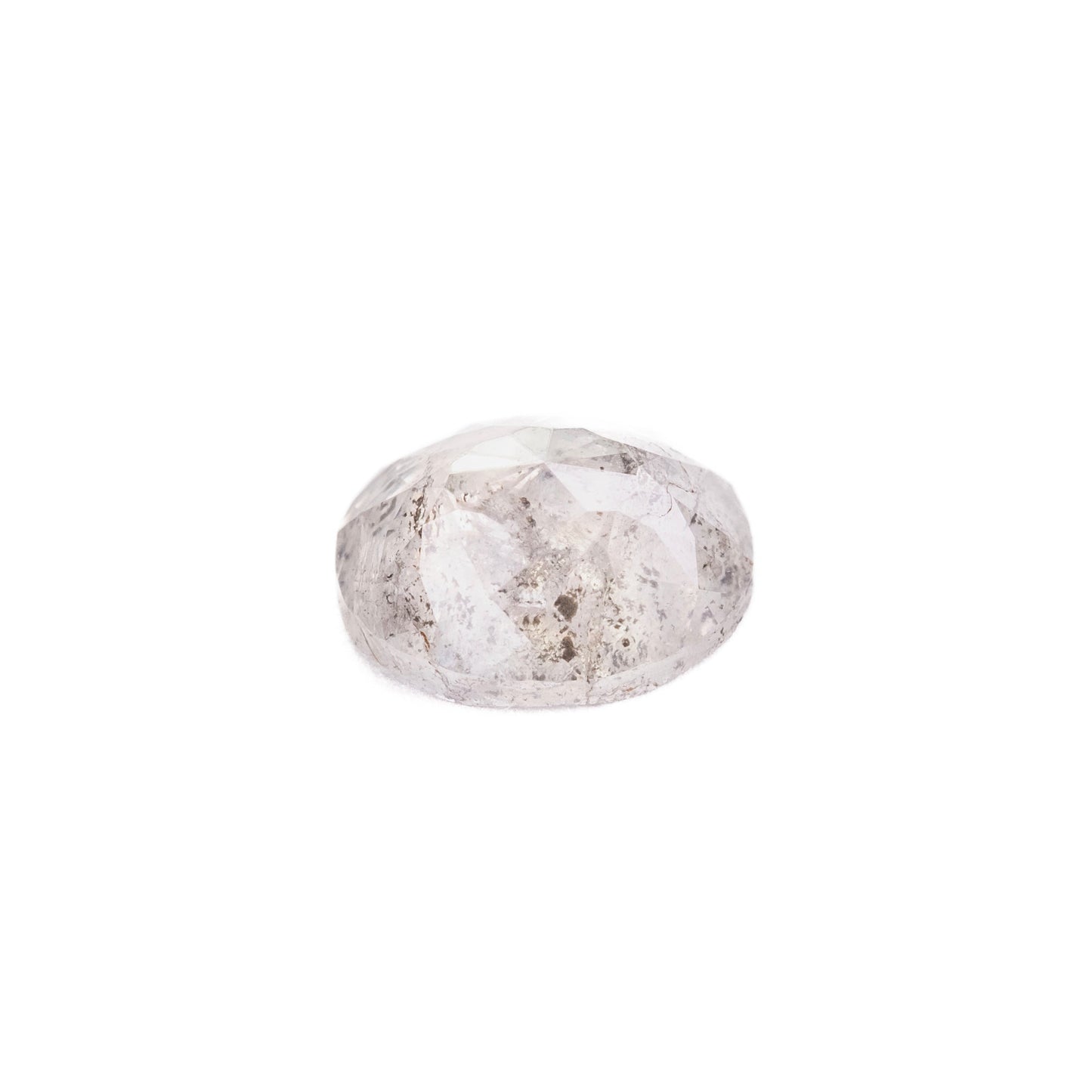 Custom 1.29ct Salt and Pepper Oval, Aspen Setting for Lucas REMAINING DUE - MP 4.8.26
