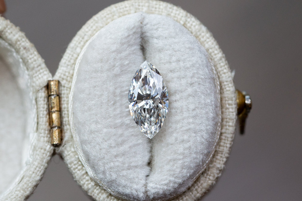 1.56ct Marquise Lab Diamond, E VVS2