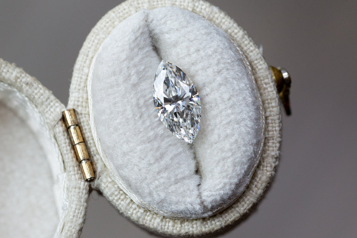 1.56ct Marquise Lab Diamond, E VVS2