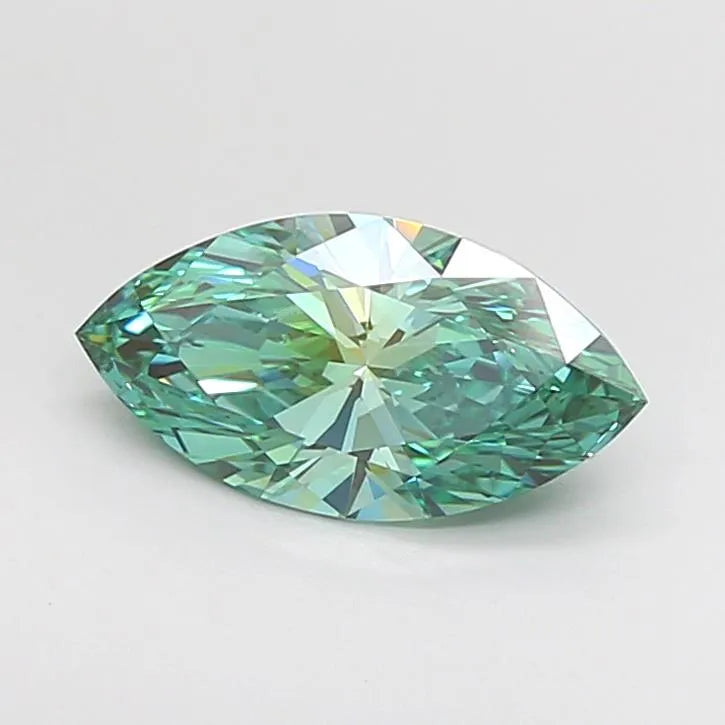 1.70ct Marquise Lab Grown Diamond (Colour Fancy Vivid Green, Clarity VVS1, IGI Certified)