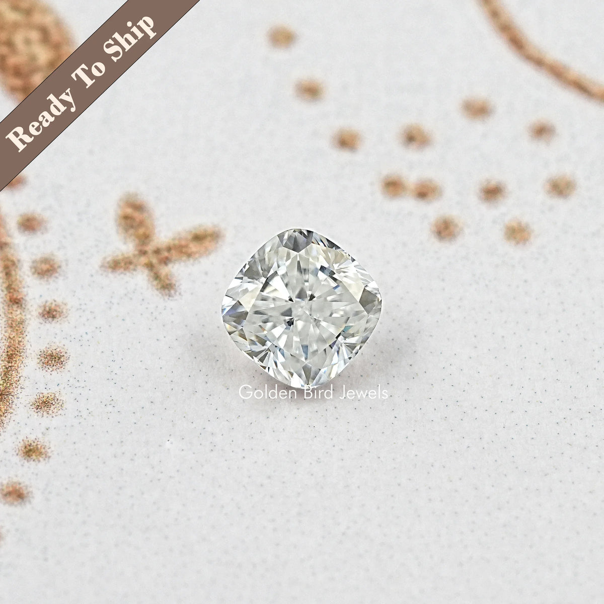 1.80 CT Cushion Cut Moissanite Loose Stone