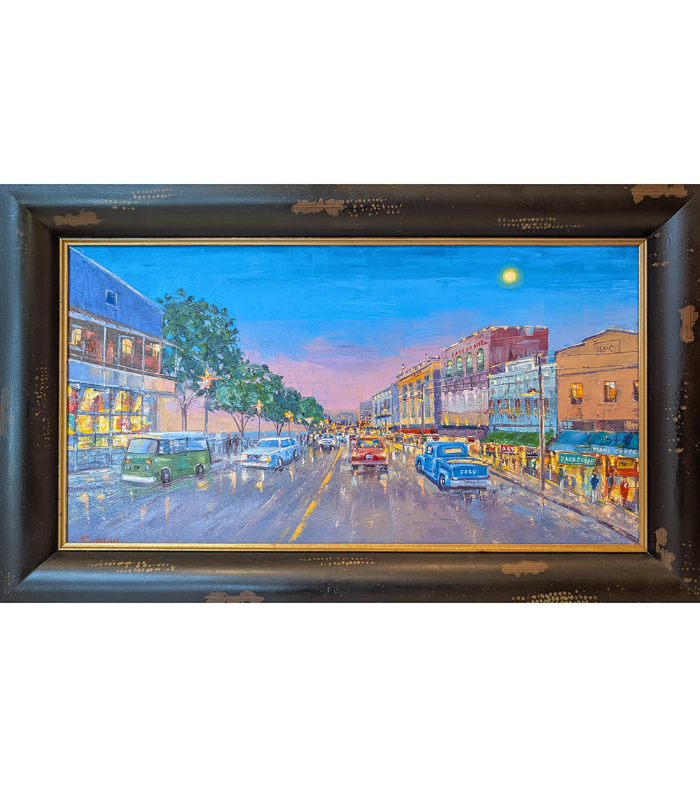 Cruzin Front Street Lahaina by Roman Czerwinski