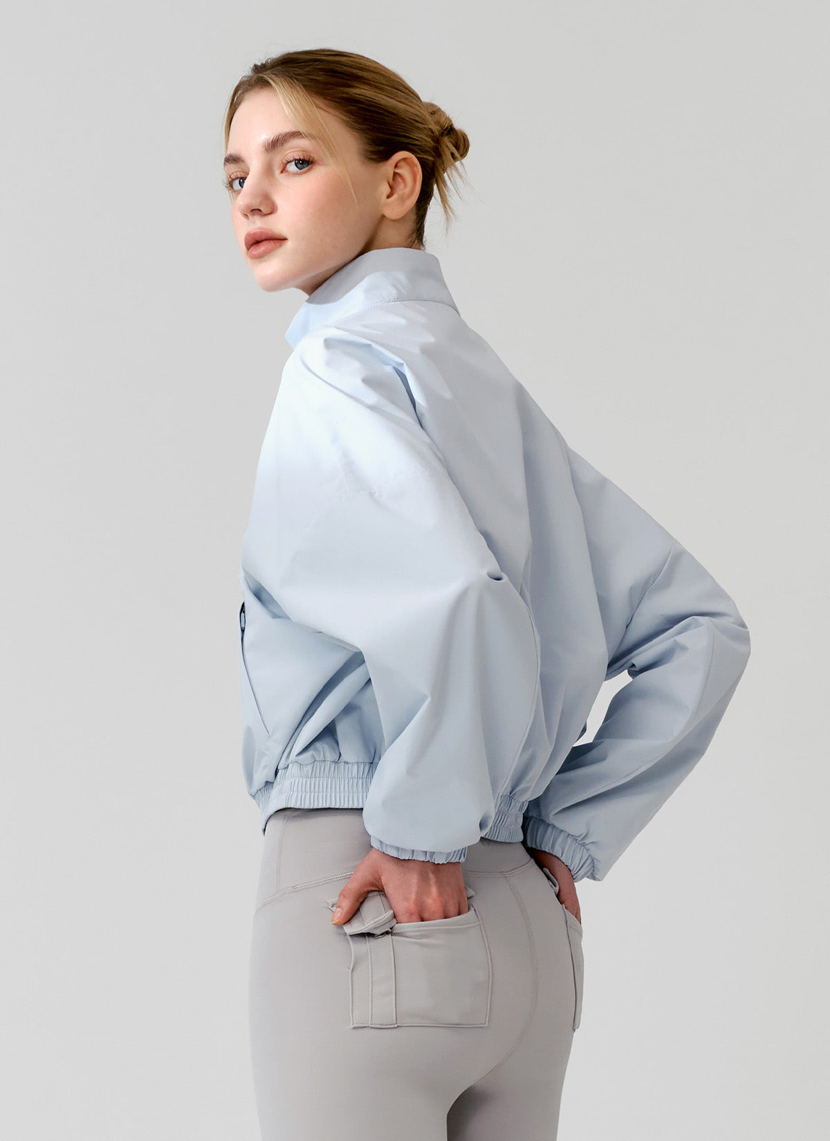 Hot Burning Light Highneck Crop Jumper