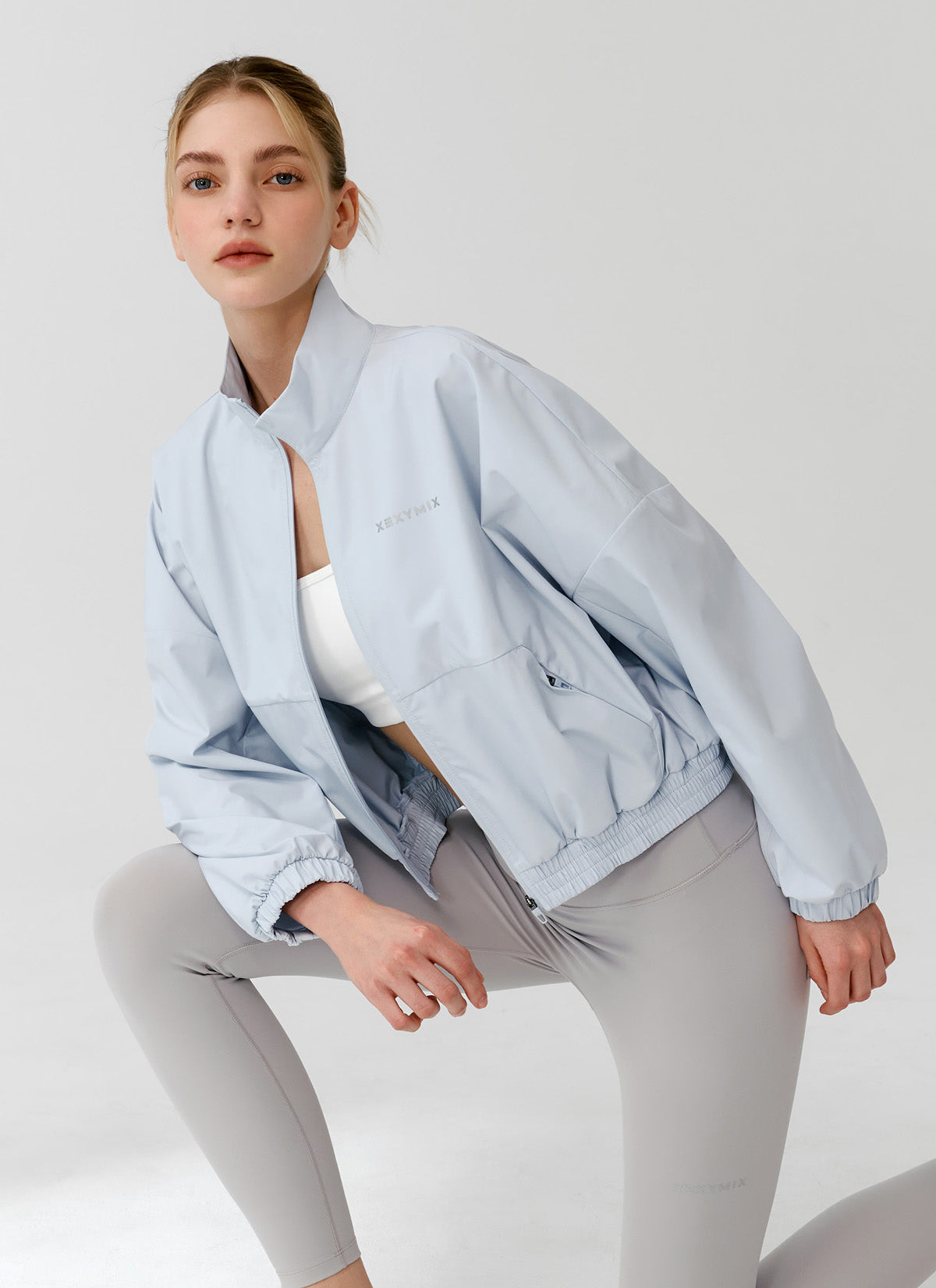 Hot Burning Light Highneck Crop Jumper