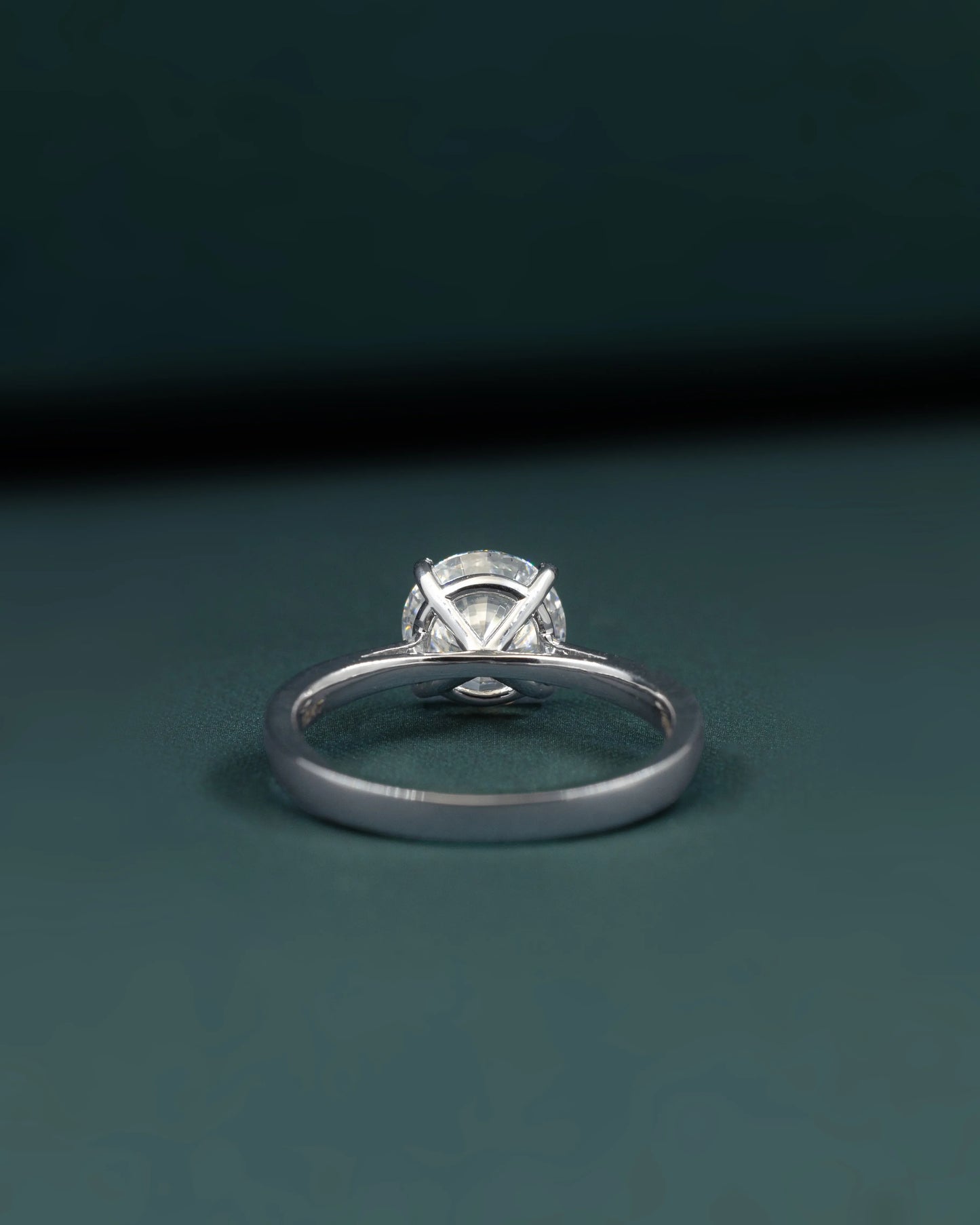 2.33 CTW Round Brilliant CVD Lab-Grown Diamond Solitaire Ring
