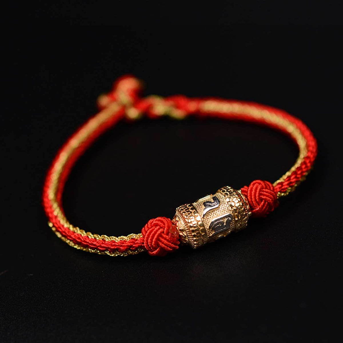 Lucky Red String Bracelet from Tibet