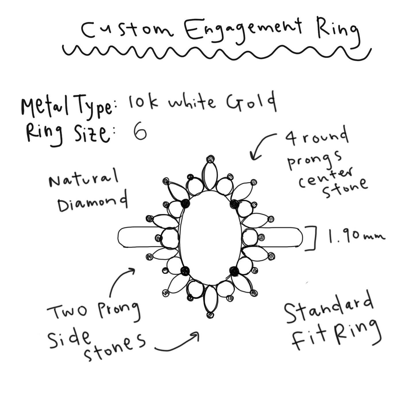 Custom Engagement Ring