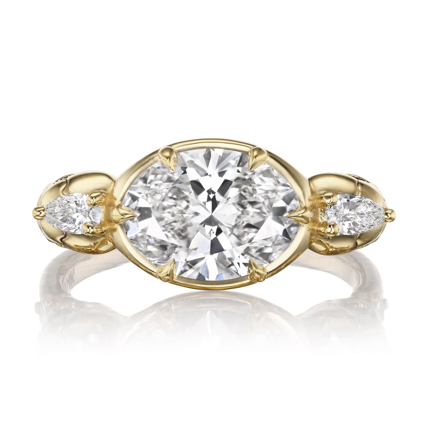 ・JULIET・Oval Lab-Grown Diamond, Skulls (2.25ctw+)