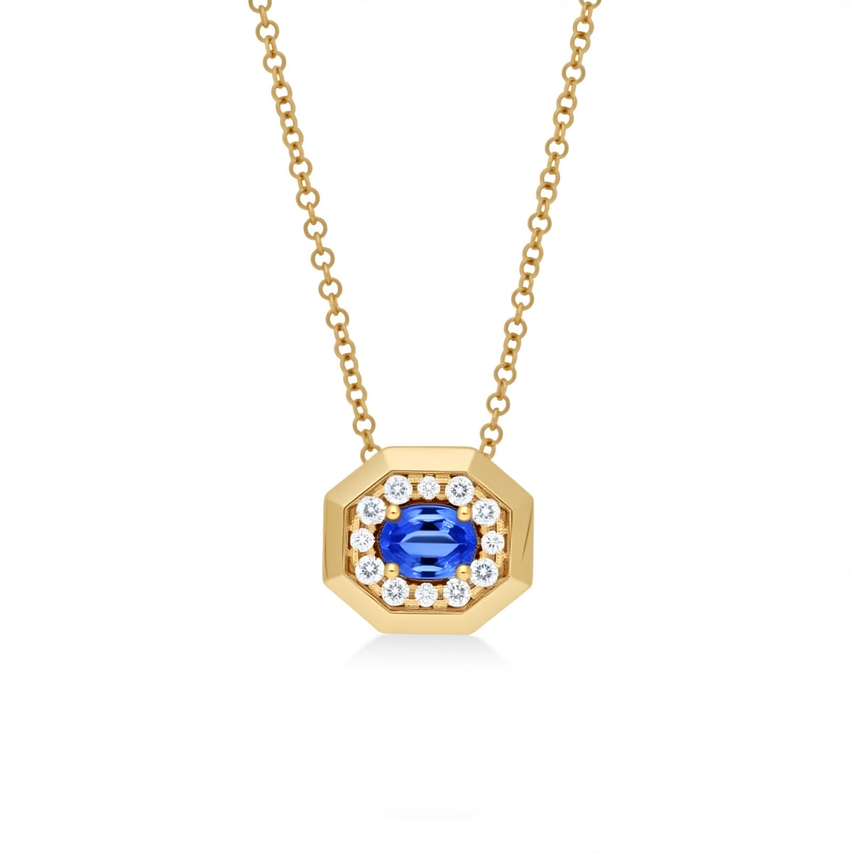 Blue Sapphire Necklace