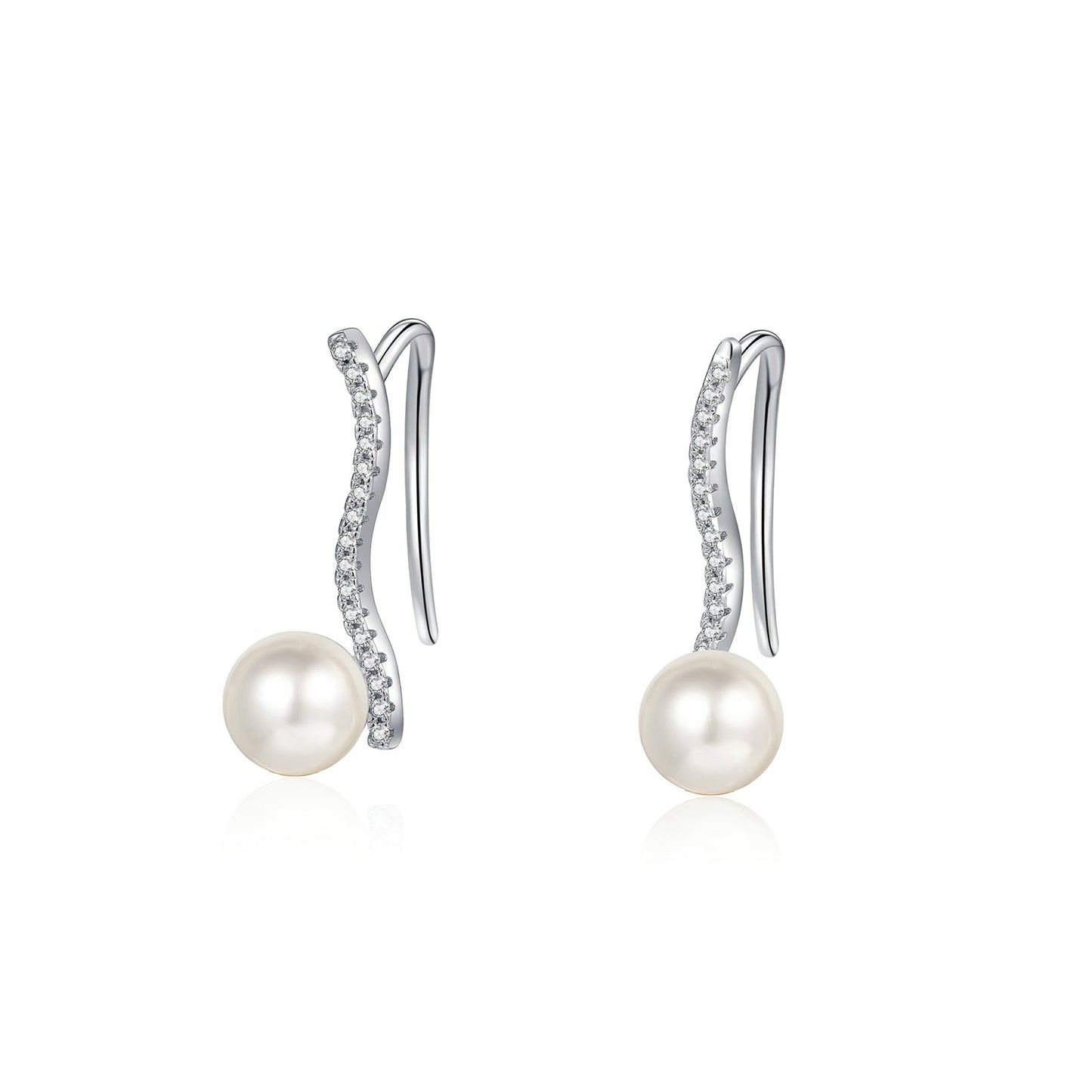 Pearl Hook Earrings