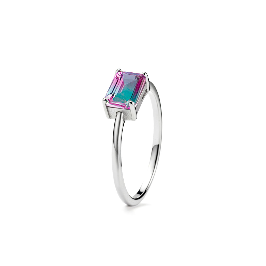Watermelon Tourmaline Ring