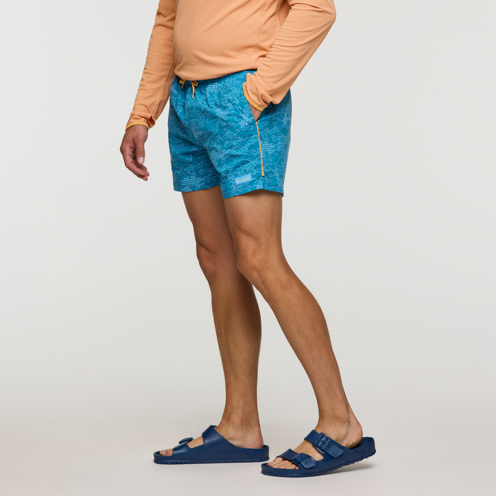 Men's Brinco 5" Short - Print - Scenic Route Lake - S25475M1276