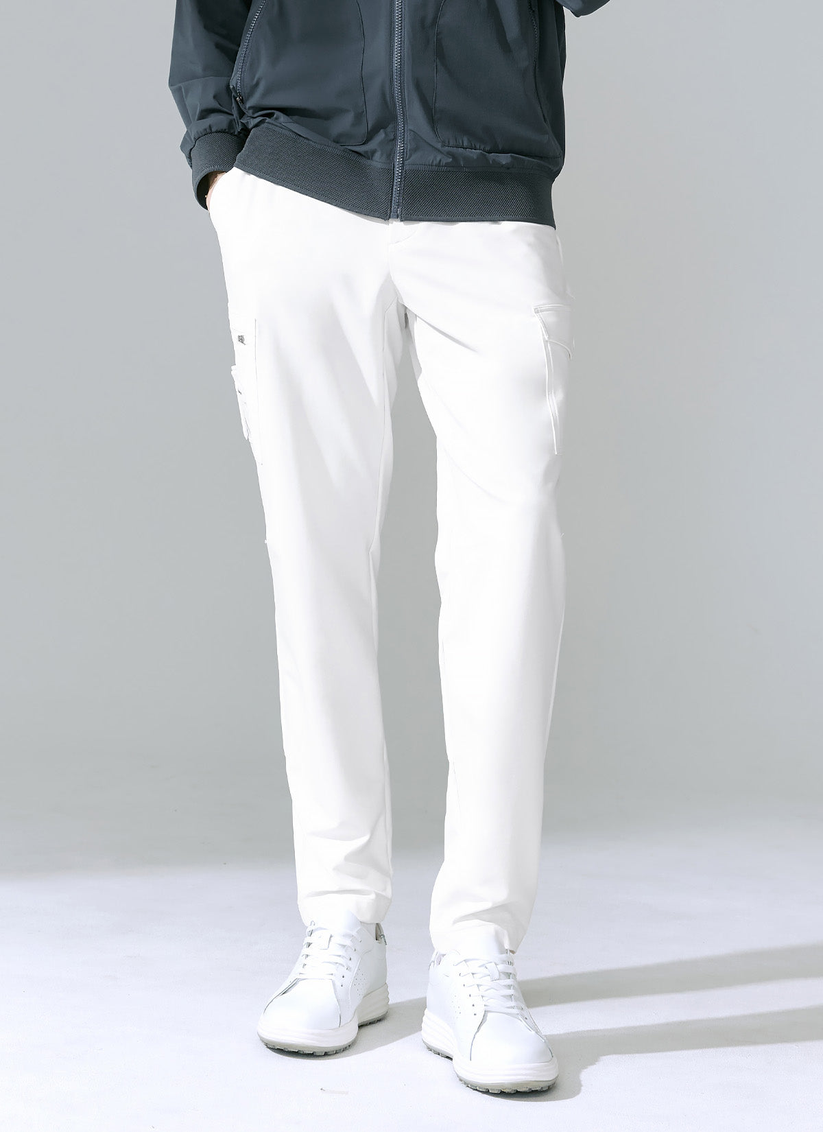 Cargo Pocket Banding Tapered Pants