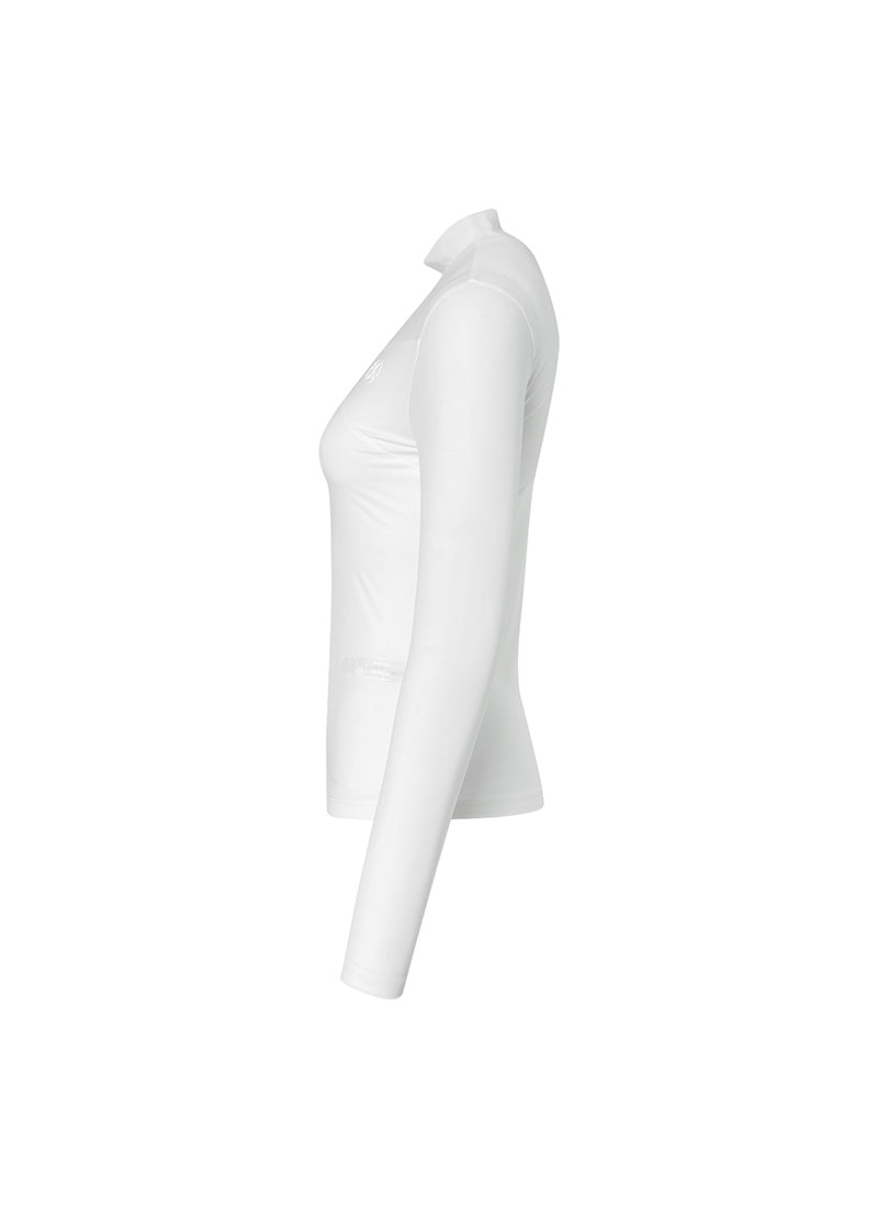 Mock Neck Mesh Mix Baselayer