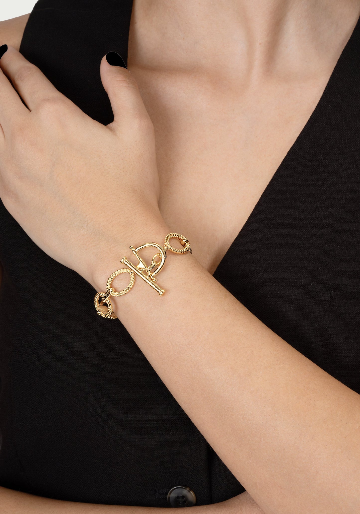Cheval Chain Bracelet, Gold