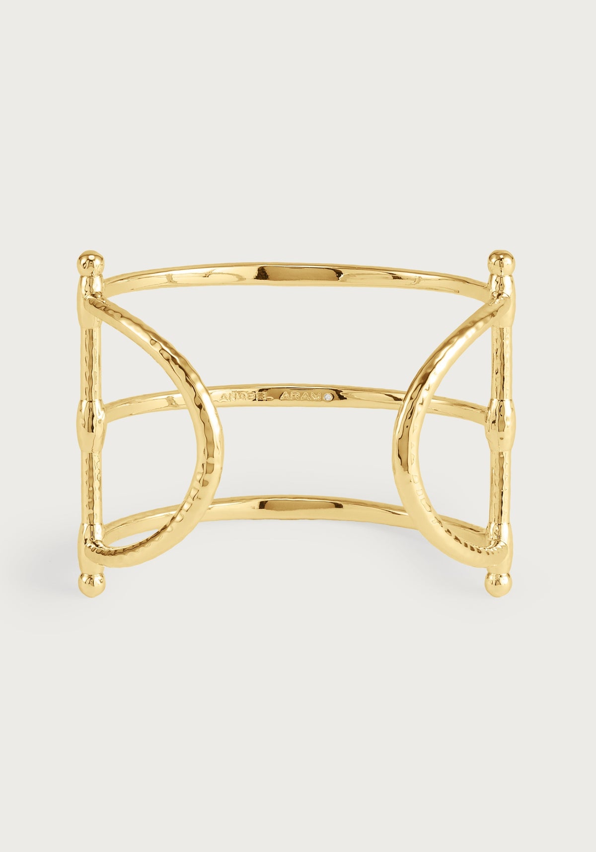 Cheval Bit Cuff, Gold