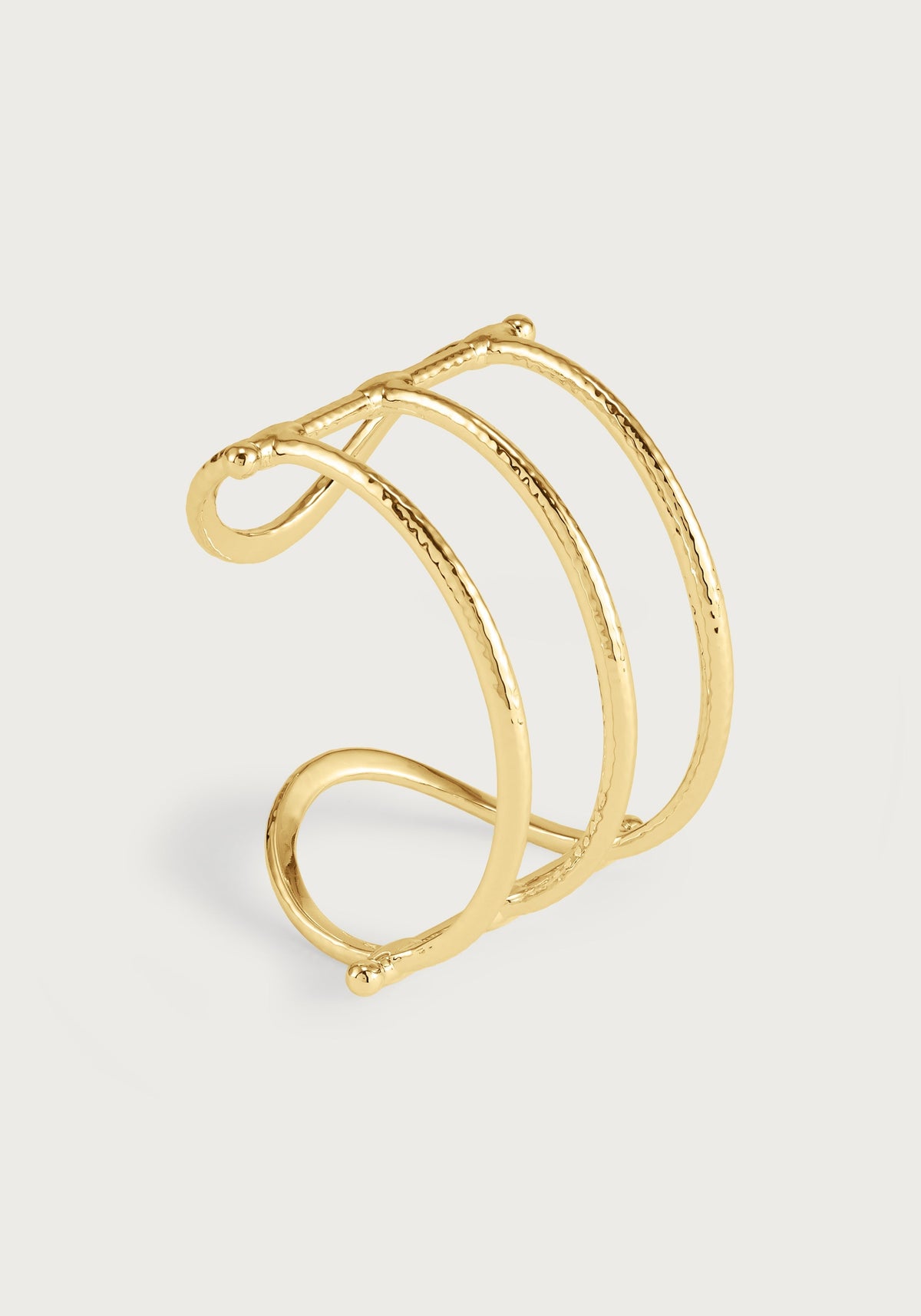 Cheval Bit Cuff, Gold
