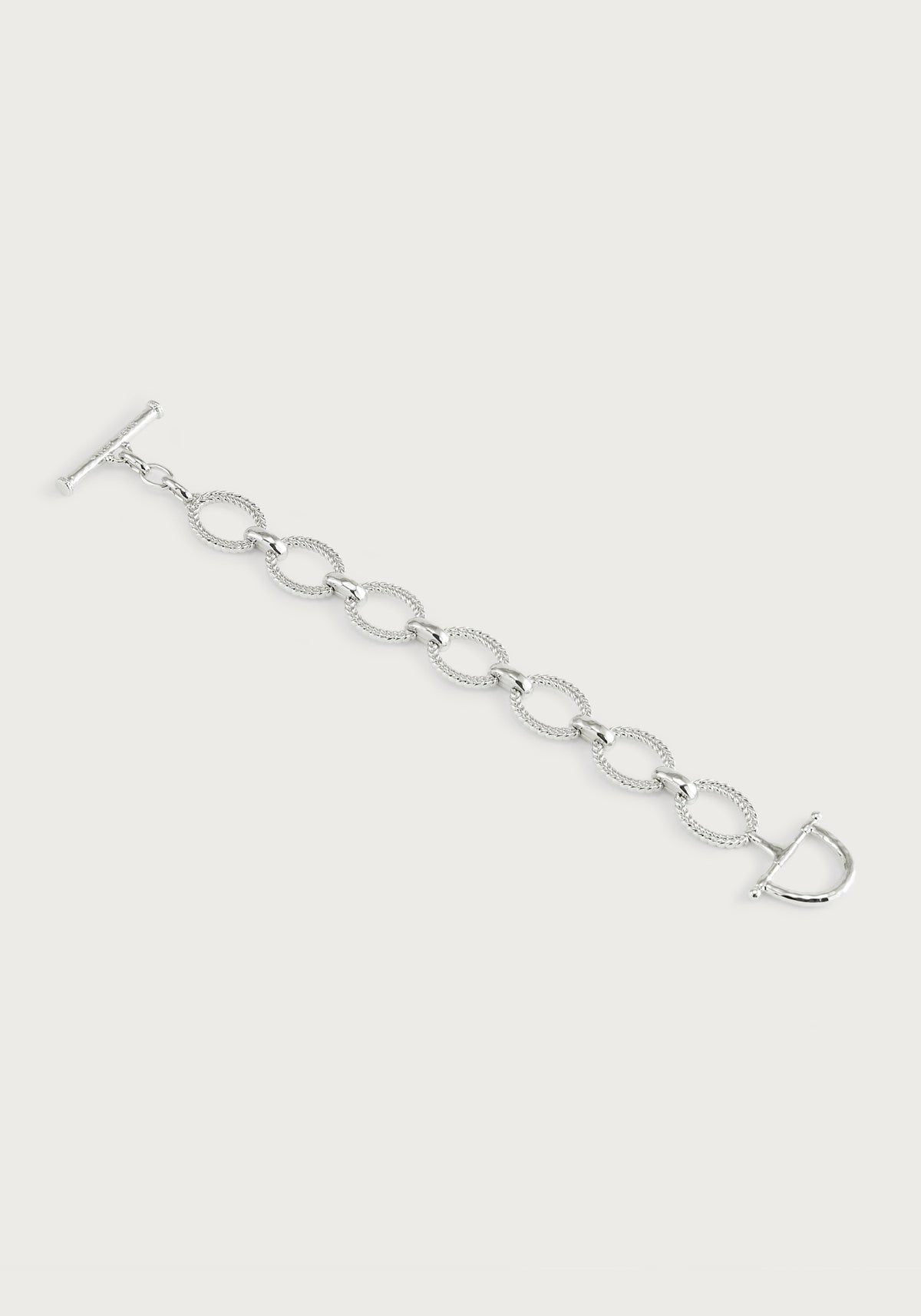 Cheval Chain Bracelet, Silver