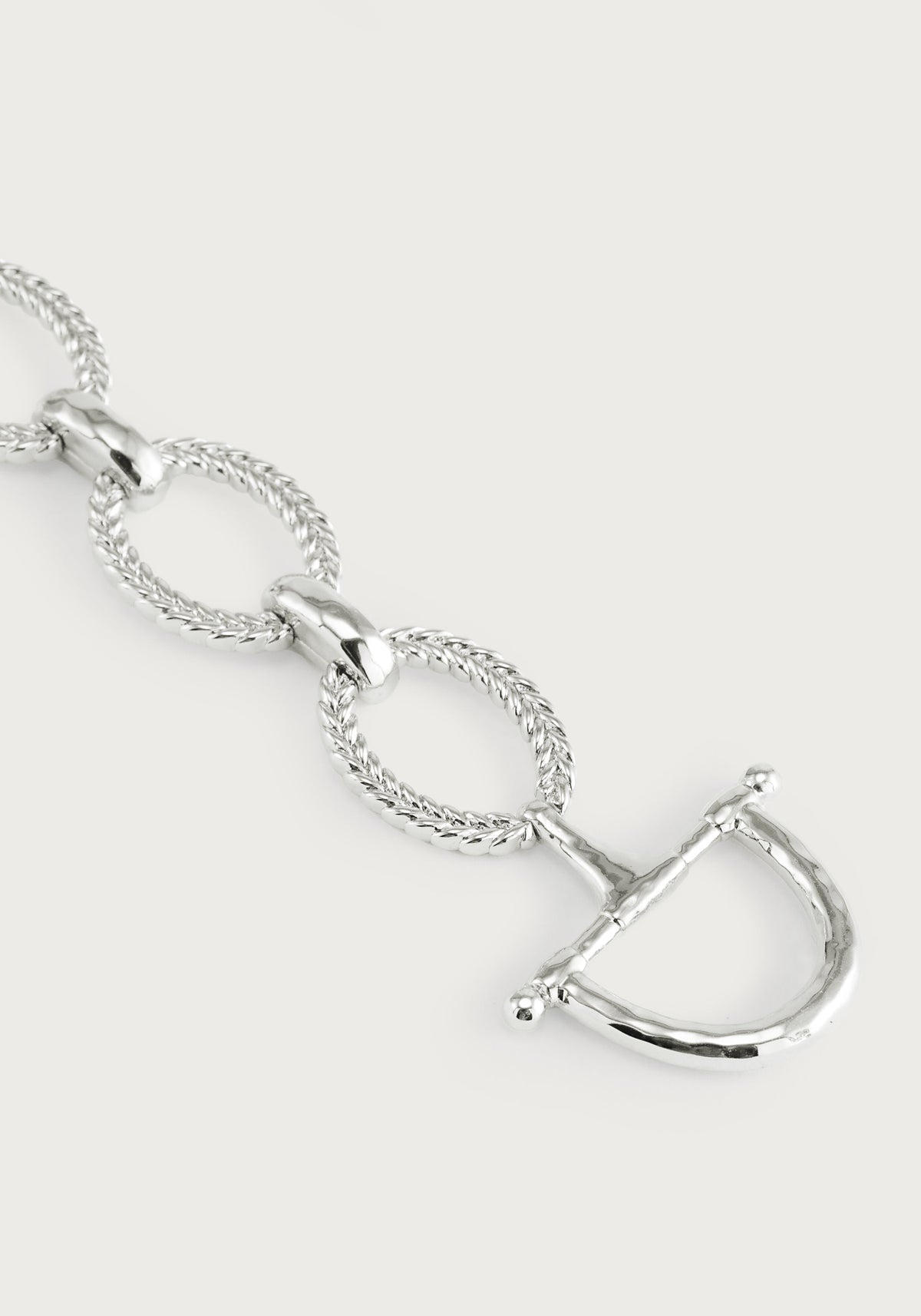 Cheval Chain Bracelet, Silver