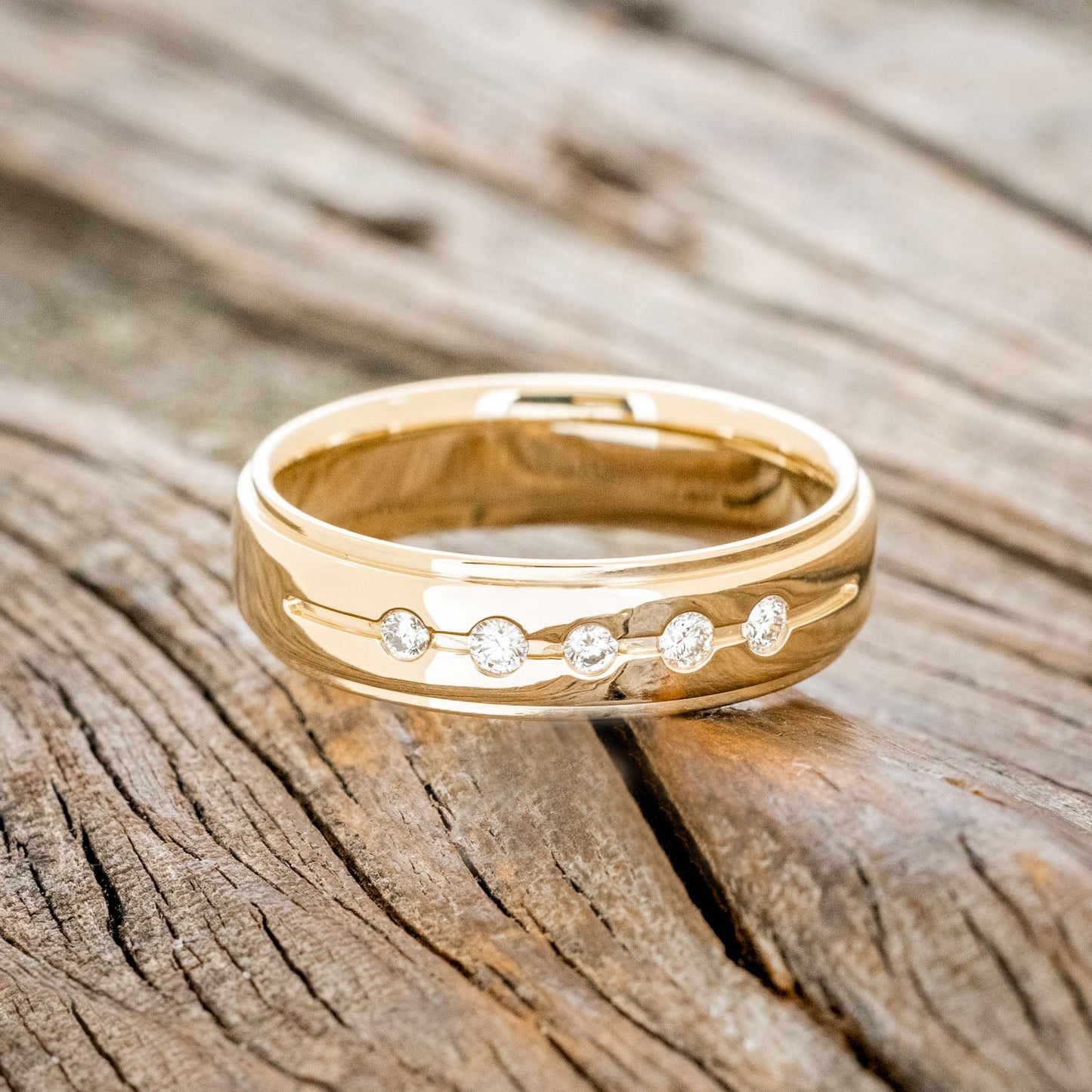 "Winslow" - Engagement Ring With Diamond Accents