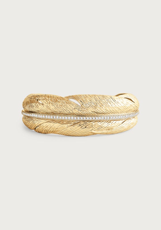 Feather Narrow Cuff