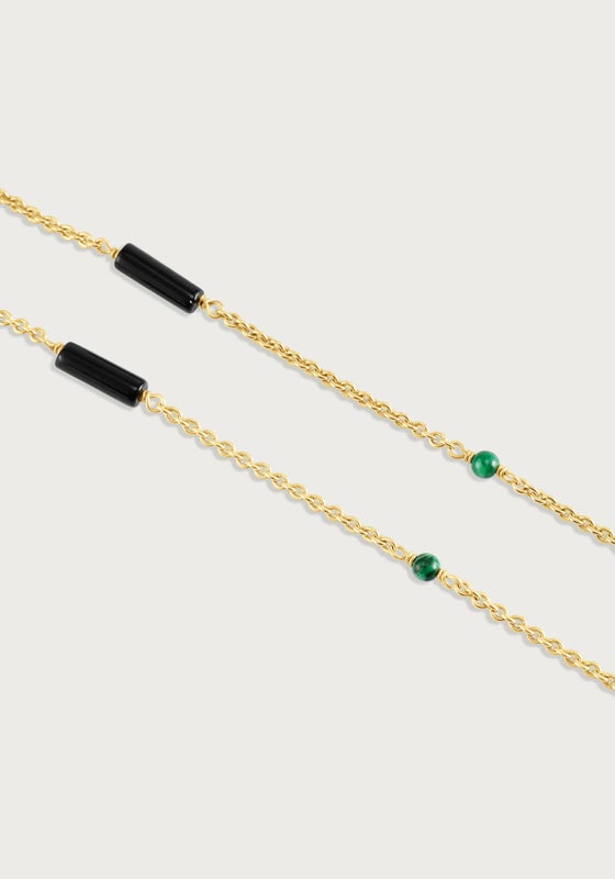 Forza Long Chain Necklace, Multi